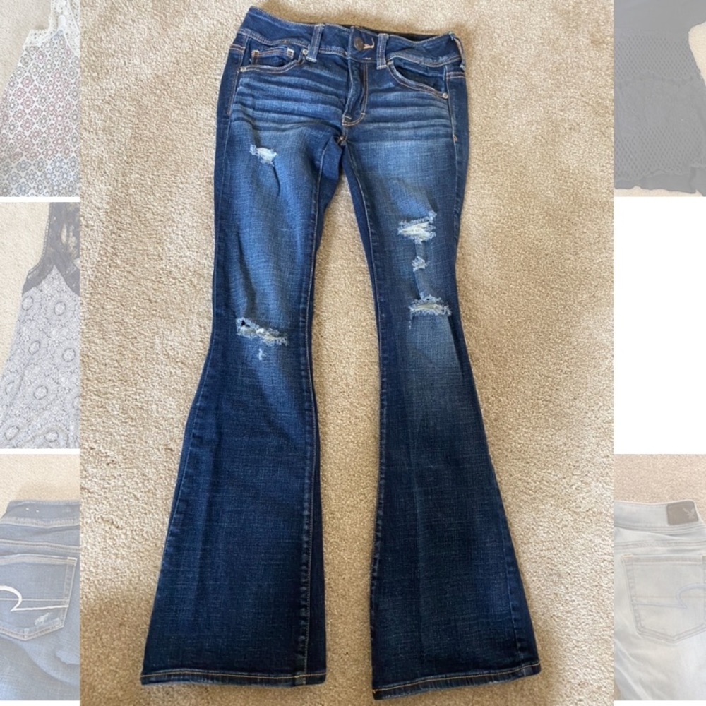 Size 2 Short AE Kickboot Jeans
